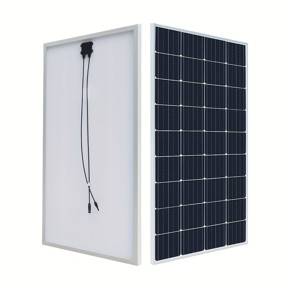 Zonnepaneel – Solar Panel – Zonnecel Module – Zonne-energie Paneel – Opwekker – 150W Hoog Rendement – Monokristallijn 12V