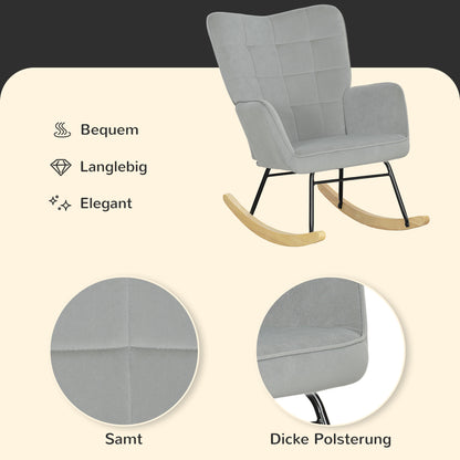 Witte Gestoffeerde Stoel – Zithoekstoel – Eetkamerstoel – Bureaustoel – Leesstoel – Rubberwood Frame – Afneembaar Zitkussen