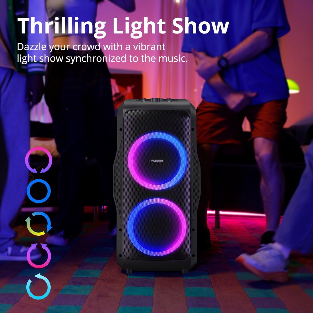 Draadloze Speaker – Bluetooth Speaker – Portable Speaker – Party Speaker – Muziek Speaker – 240W Krachtig Geluid – 20 Uur Speelduur