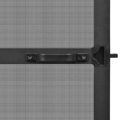 Hor – Deurhor – Insectenhor – Horrengaas – Hordeur – Antraciet Kleur – 120x240 Cm – Metaal Frame