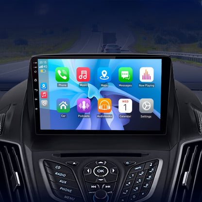 Android 14 Car Stereo – Autoradio – Multimedia Speler – Navigatiesysteem – Double DIN – 9 Inch HD Touchscreen – 4GB RAM + 64GB Opslag – Ingebouwde GPS & AHD Achteruitrijcamera