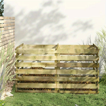 Houten Tuinbox – Tuinkist – Opslagkist – Buitenbox – Opbergbak – Geïmpregneerd Grenen Hout – 180x90x90 cm – Gemakkelijk Onderhoud