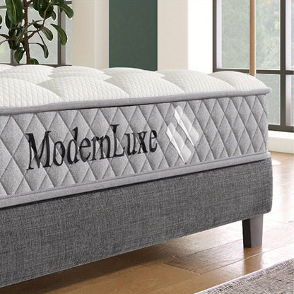 Matras – Orthopedisch Matras – Pocketveren Matras – Koudschuimmatras – Tweepersoons Matras – 140x200 cm – 7-Zones Pocketvering – 20 cm Hoog – Medium Stevig – Euro Top – Ademend Polyester