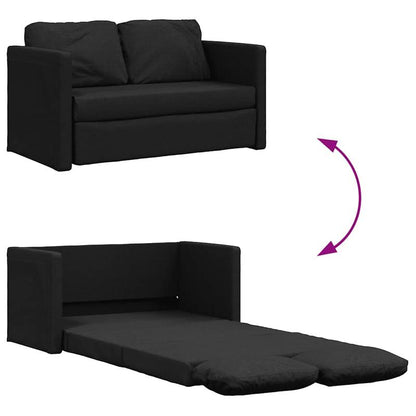 Slaapbank – Bedbank – Logeerbed – Uitklapbank – Slaapstoel – Compact 112x174x55 cm – Houten Frame Met Stofbekleding