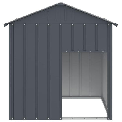 Hondenhok Staal – Hondenverblijf – Hondenkennel – Hondenren – Hondenkooi – Gegalvaniseerd Staal – Weerbestendig Dak – Ruime Afmetingen 104x90x120 cm
