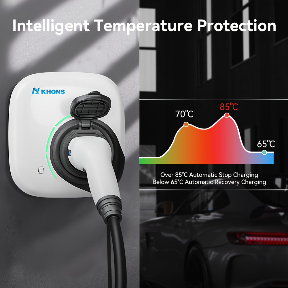 Elektrische Autolader – Elektrische Auto Oplader – Laadstation Auto – Thuislaadstation – Type 2 Aansluiting – 22 kW Driefase – Wifi & App Bediening