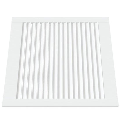 Opbergkast – Bergkast – Kast – Opbergmeubel – Wit – Set van 4 – 61,5x59,4 cm – Slot – Kunststof