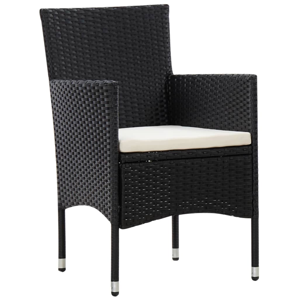 Loungeset – Tuinmeubelset – Zitgroep – Balkonset – Loungemeubel – Polyrotan – 5-Delig – Inclusief Comfortabele Kussens