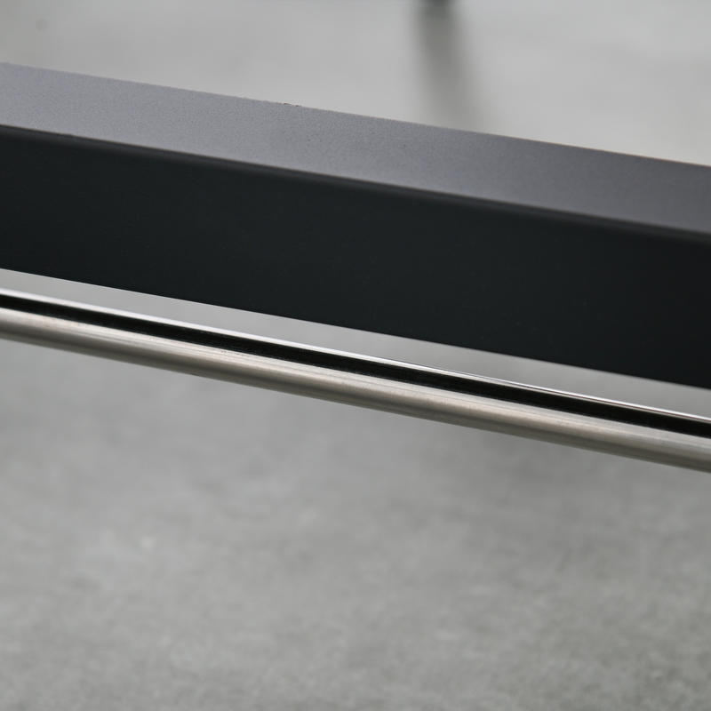 Inklapbare Eettafel – Opvouwbare Tafel – Uitklapbare Tafel – Industriële Eettafel – Compacte Houten Tafel – Ruimtebesparend – Metaal En Hout – Bruin