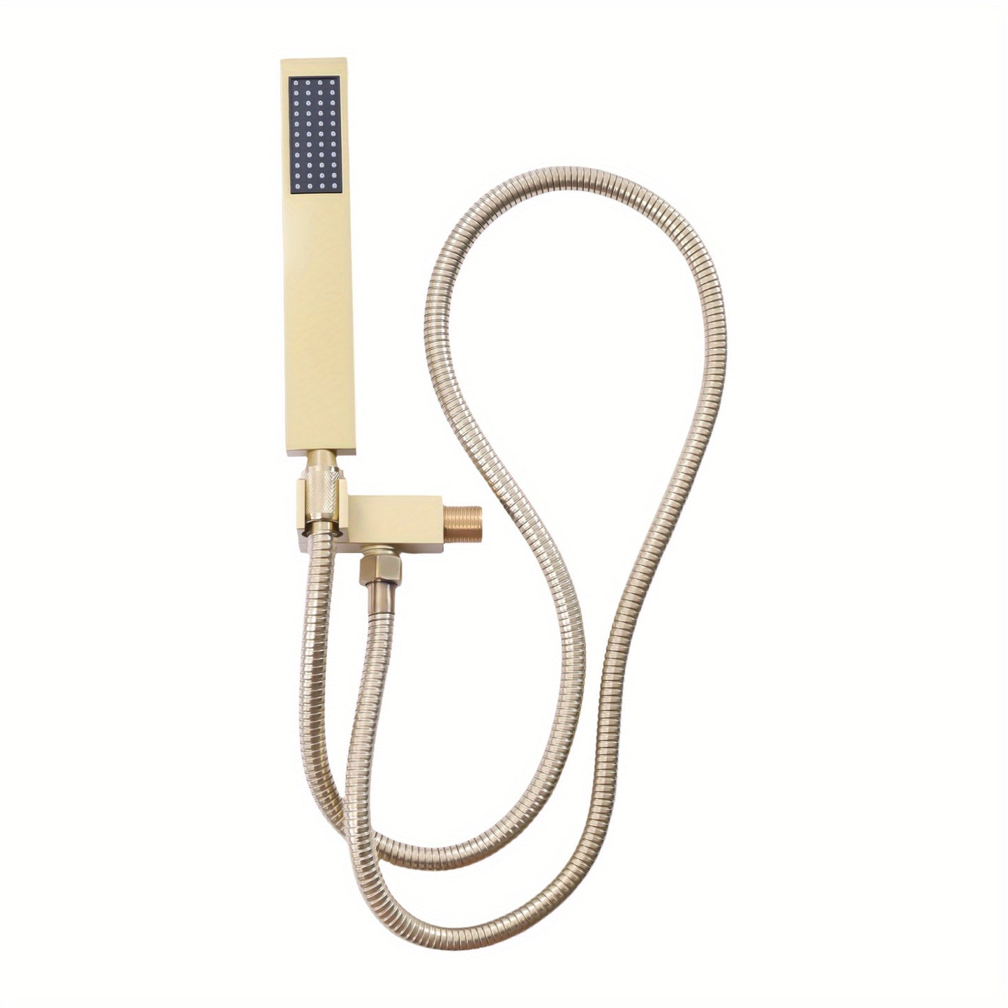 Regendouche Set – Douche Set – Handdouche – Badkamer Douche – Douchekop Set – Geborsteld Goud – Hoogwaardig Messing – 2 Functies Met Draaibaar Bolgewricht