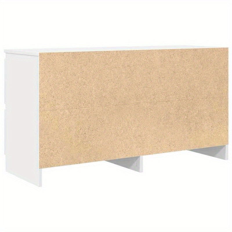 TV meubel – TV kast – Media meubel – Entertainment meubel – Wit tv meubel – Compact 100x35x54 cm – MDF en hardhout