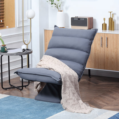 Vloerstol – Vloerstoel – Draaistoel – Gaming Stoel – Relaxfauteuil – 360° Draaibaar – Verstelbare Rugleuning
