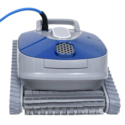 Robotstofzuiger zwembad – Zwembadrobot – Zwembadreiniger – Zwembadstofzuiger – Automatische zwembadreiniger – Klimfunctie voor vloer en wanden – Drie reinigingsprogramma’s – Wit/blauw
