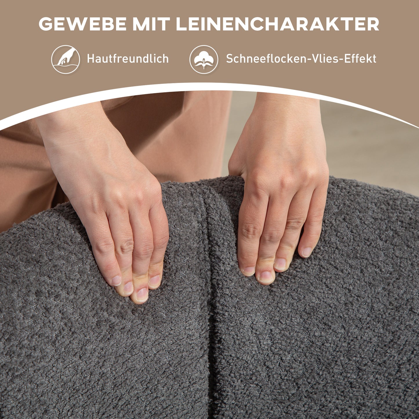 Draaifauteuil – Fauteuil – Zetel – Relaxstoel – Draaistoel – Donkergrijs – Comfortabele Zitting – Draagvermogen 120 kg