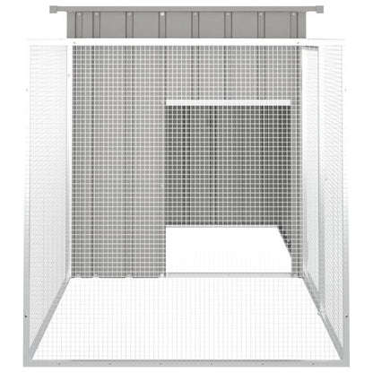 Kippenhok – Kippenren – Pluimveebehoud – Henhouse – Kippenverblijf – Gegalvaniseerd Staal – Weerbestendig – 200x91x100 cm