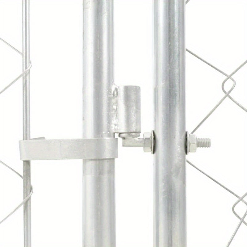 Hondenkennel Buiten – Hondenhok Tuindierenren – Huisdierren Outdoor Kennel – Dierenopslag – 200x200x135 cm – Geschikt voor Kleine en Middelgrote Honden – Stevige, Makkelijke Montage