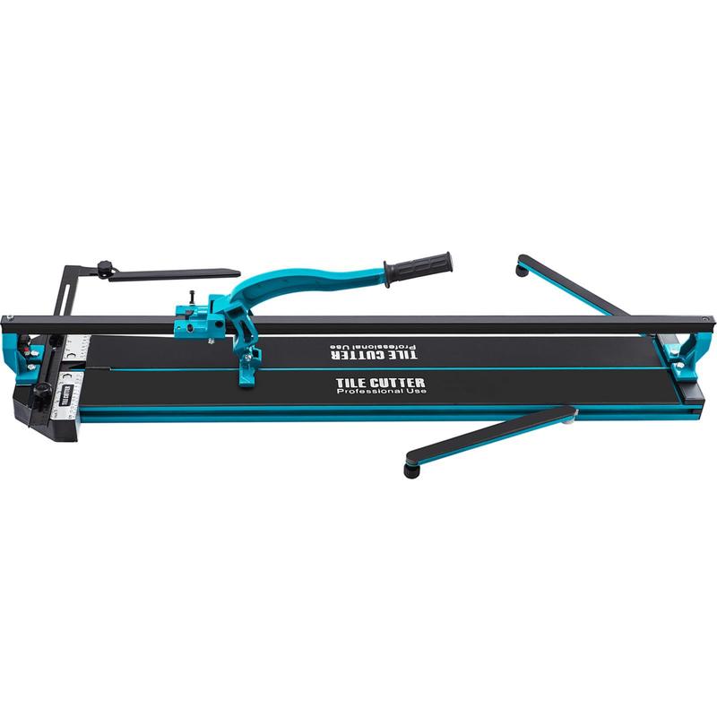 Tegelsnijder – Tegelknipper – Tegelsnijmachine – Handmatige Tegelzaag – Keramieksnijder – Aluminium Constructie – Infrarood Laser Positionering – Dubbele Geleiderails – Anti-slip Handvat – Snijlengte 1200 mm