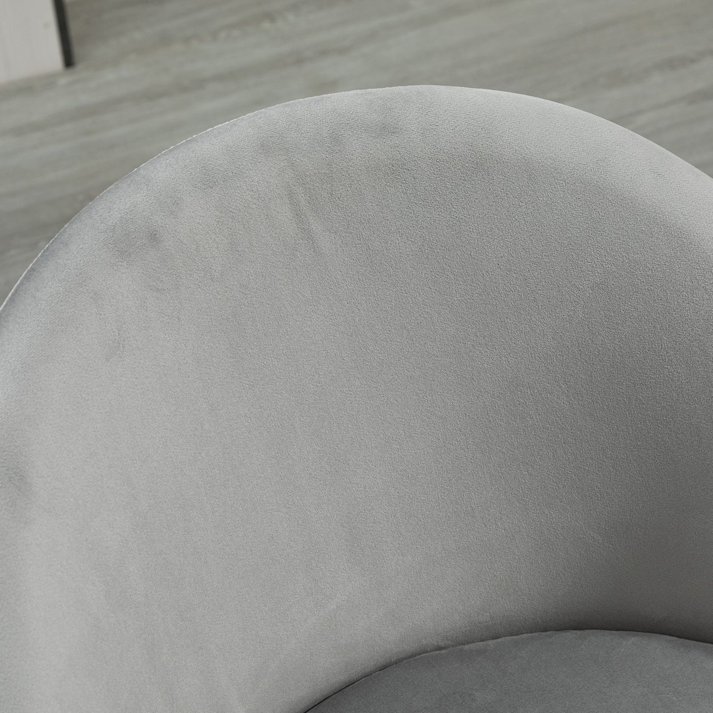 Scandinavische Eetkamerstoel – Stoel – Kuipstoel – Bistrostoel – Designstoel – Velvet Bekleding – Ergonomische Rugleuning – Set Van 4 – Met Metalen Zwarte Poten – Verkrijgbaar In Blauw, Lichtgrijs, Donkergrijs En Geel