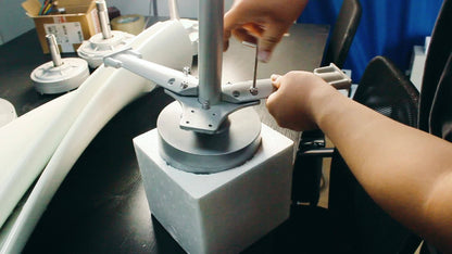 Verticale As Windturbine – Draagbare Windgenerator – Duurzame Energie – Stille Turbine – Compact En Lichtgewicht – Hoog Rendement – Werkt Met 12V