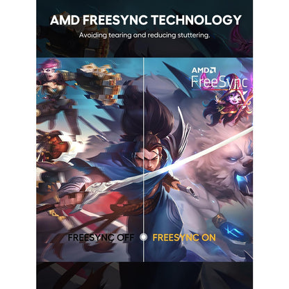 Gaming Monitor – Gaming Scherm – Portable Monitor – Tweede Scherm – Touchscreen Monitor – 18,5 Inch – 120Hz Verversingssnelheid – FreeSync – sRGB Kleur – USB-C – VESA Montage – Frameless Design