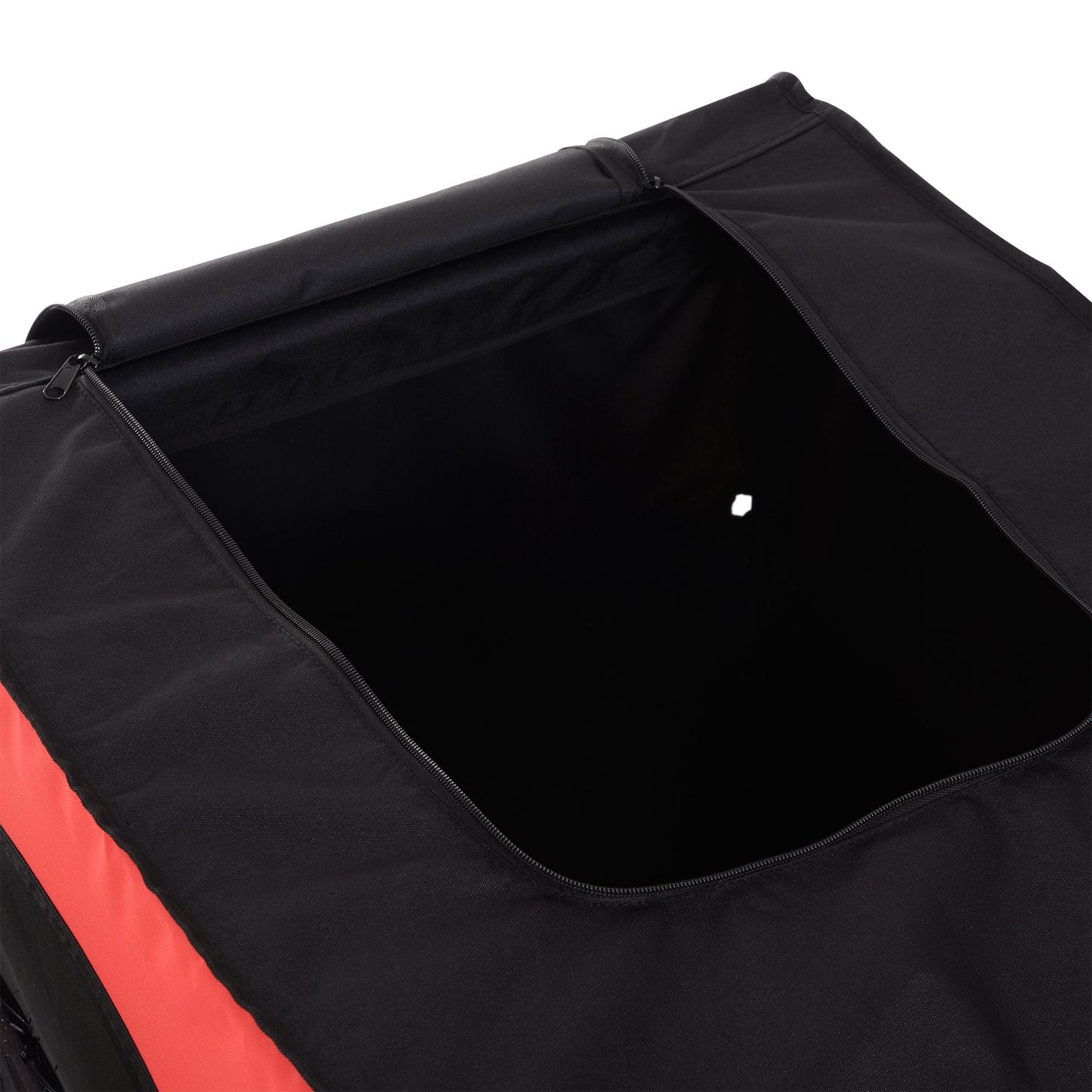 Fietskar – Fietsaanhanger – Boodschappentrailer – Cargo Fietskar – Kinderfietskar – Stevig Ijzeren Frame – Ruime Laadruimte Rood-Zwart