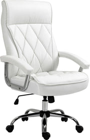 Desk chair office chair with tilt function modern diamond pattern