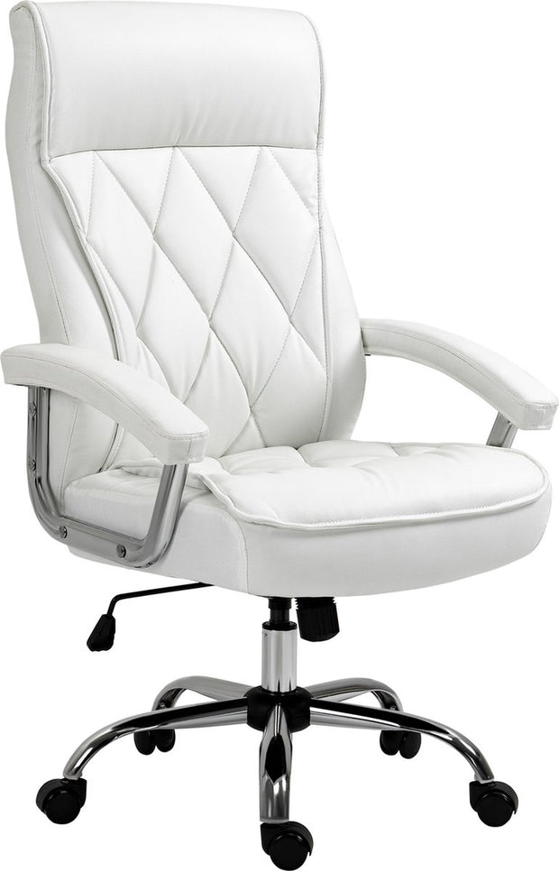 Desk chair office chair with tilt function modern diamond pattern