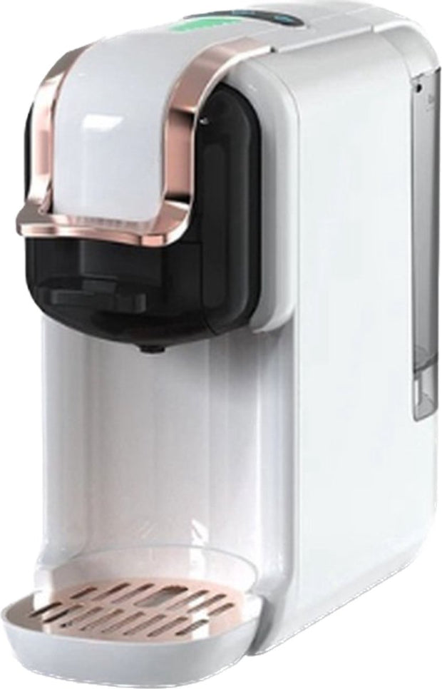 5 in 1 Koffiezetapparaat - Senseo - Meerdere Capsules - Koffiepadmachine - Koffiemachine - Cappuccino - Latte - Heet/Koud - 19B - 1450W - Wit