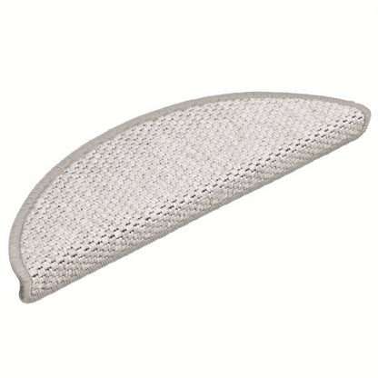 Trapmatten – Traptredenbekleding – Traptrede Matten – Traplopers – Trapbekleding Zelfklevend – Sisal Look – Set Van 15 Stuks – 56x17x3 cm – Antislip & Duurzaam