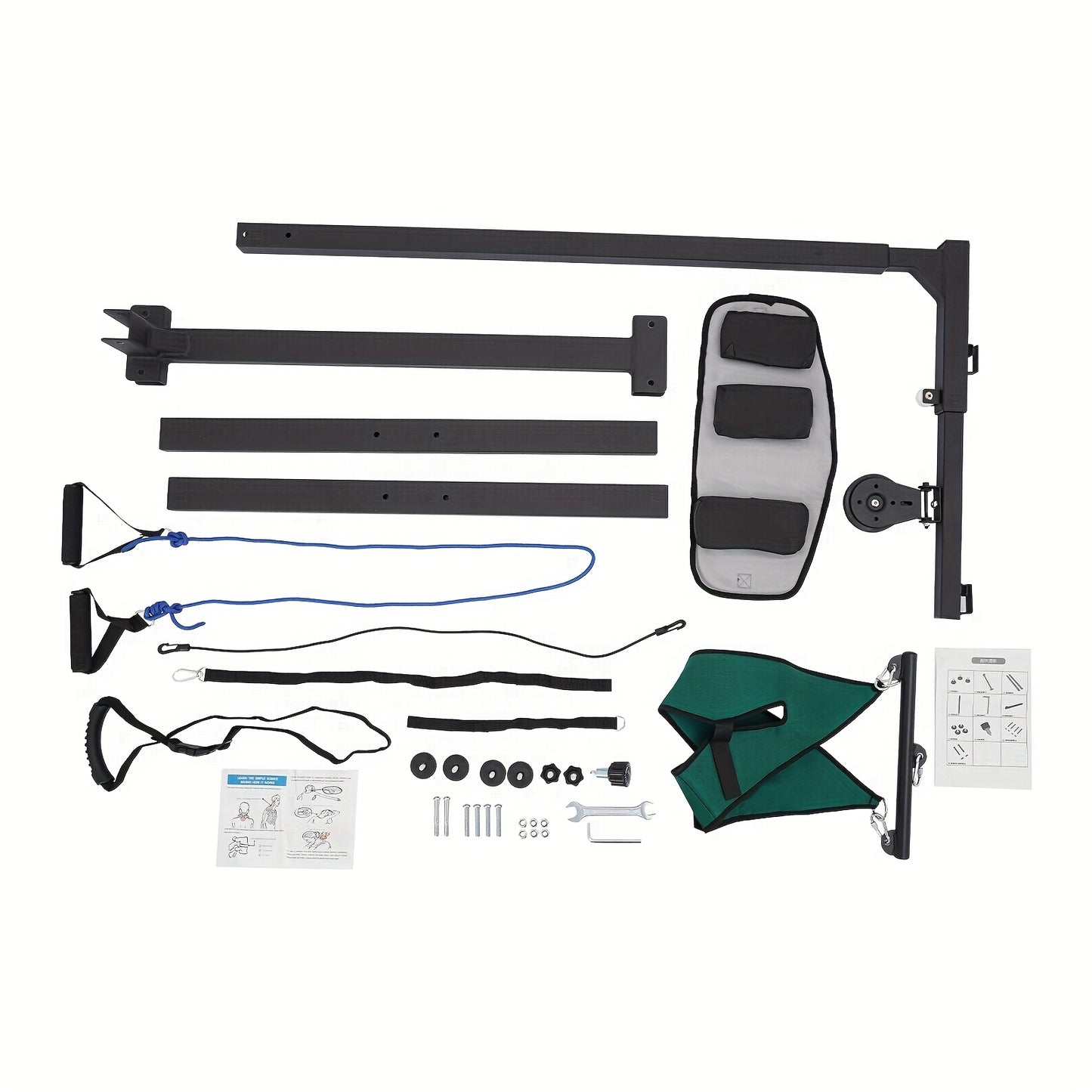 Standhulp – Steunbeugel – Opsta Bar – Bedlift – Mobiliteitshulp – Verstelbaar 130-175 cm – Staal 100 kg draagvermogen – Zwart