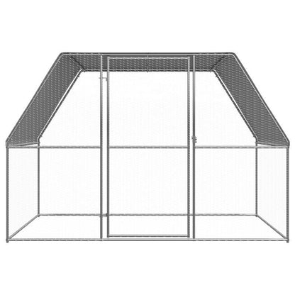 Kippenhok – Kippenren – Vogelschuur – Vogelpaviljoen – Kippenverblijf – Gegalvaniseerd Staal – 3x2x2 Meter