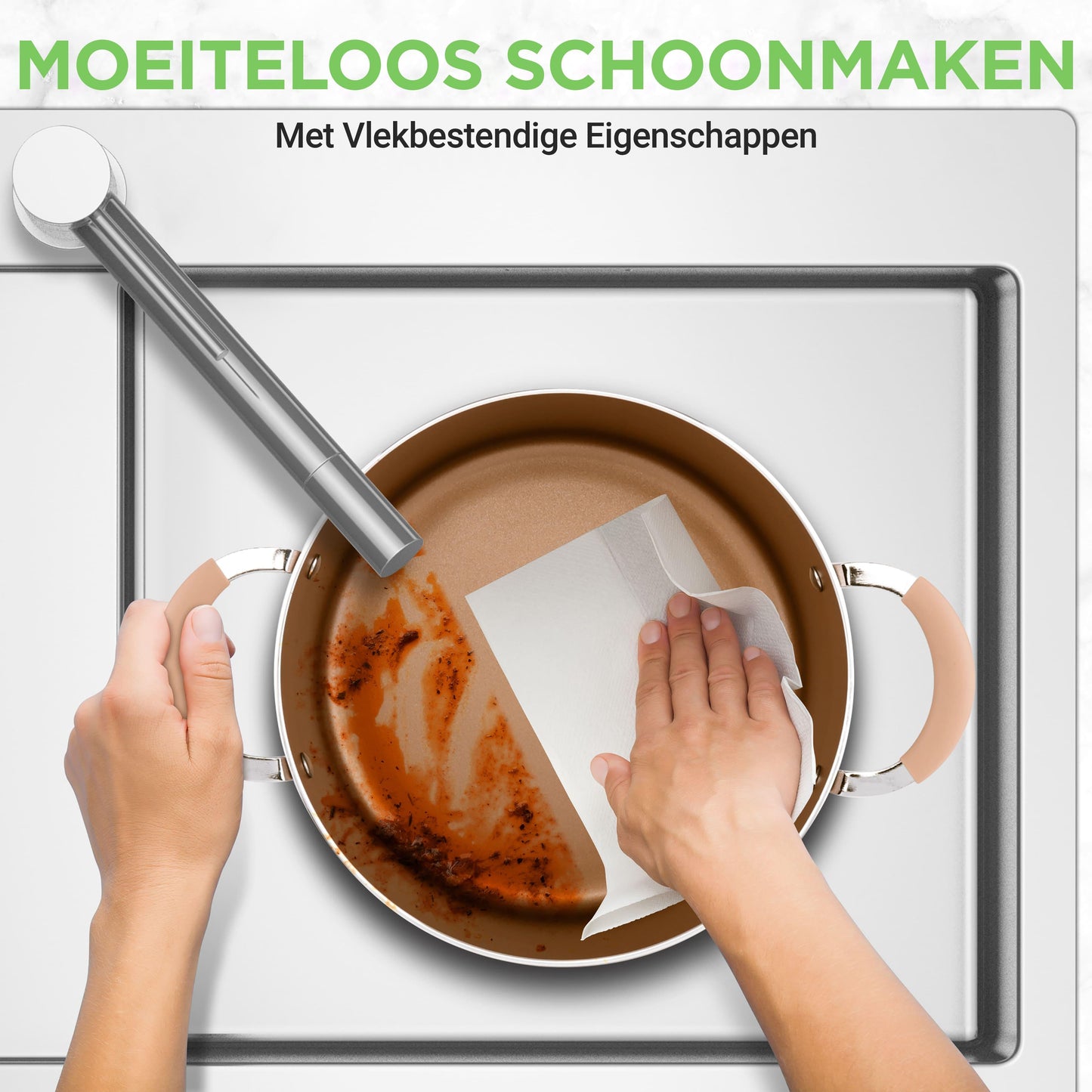 Pannenset – Kookset – Koekenpannen – Kookpannen – Bakplaat – 20-Delig – PFAS-Vrij Anti-aanbak – Geschikt Voor Alle Warmtebronnen