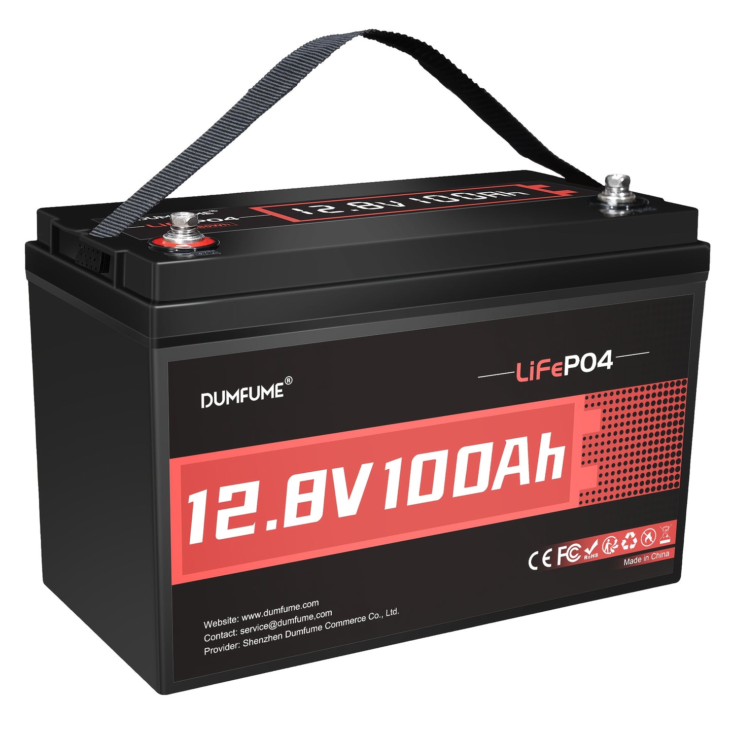 12V 100Ah LiFePO4 Accu – Lithium Accu – Deep Cycle Batterij – Energieopslag Batterij – Camper Accu – Ingebouwd BMS – Lichtgewicht & Lange Levensduur