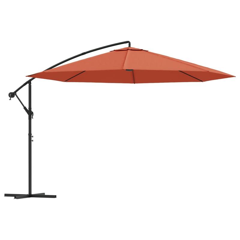 Parasol – Tuinparasol – Buitenscherm – Zonnescherm – Ronde Parasol – 350 Cm Diameter – Weerbestendig Polyester