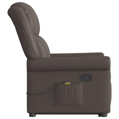Sta op stoel – Relaxfauteuil – Elektrische Fauteuil – Verstelbare Stoel – Zitstoel – Elektrisch verstelbaar – Kunstleer bekleding – 135° kantelbaar