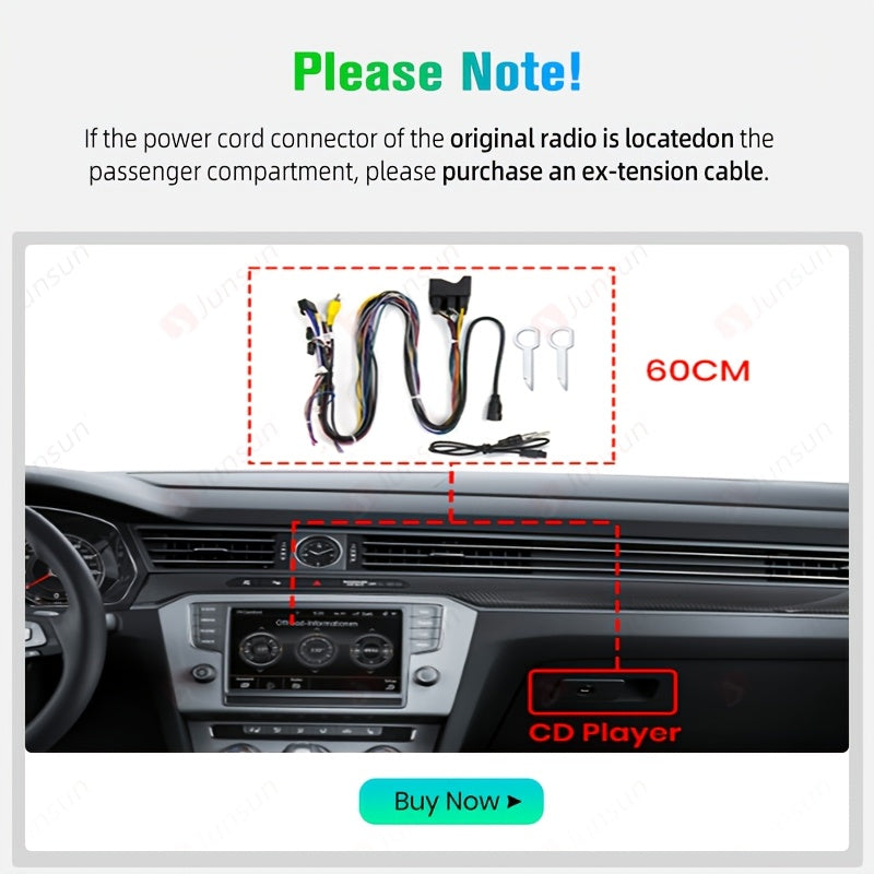 Android Multimedia Speler – Autoradio – Navigatiesysteem – 2DIN Touchscreen – Android Radio – 10 Inch IPS Scherm – Draadloze CarPlay & Android Auto