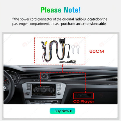 Android Multimedia Speler – Autoradio – Navigatiesysteem – 2DIN Touchscreen – Android Radio – 10 Inch IPS Scherm – Draadloze CarPlay & Android Auto