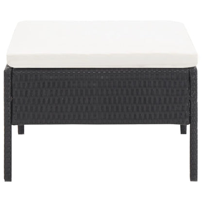 Loungebank – Loungeset – Tuinbank – Outdoor Sofa – 3-Delige Set – Poly Rattan – Weerbestendig Frame – Comfortabele Kussens