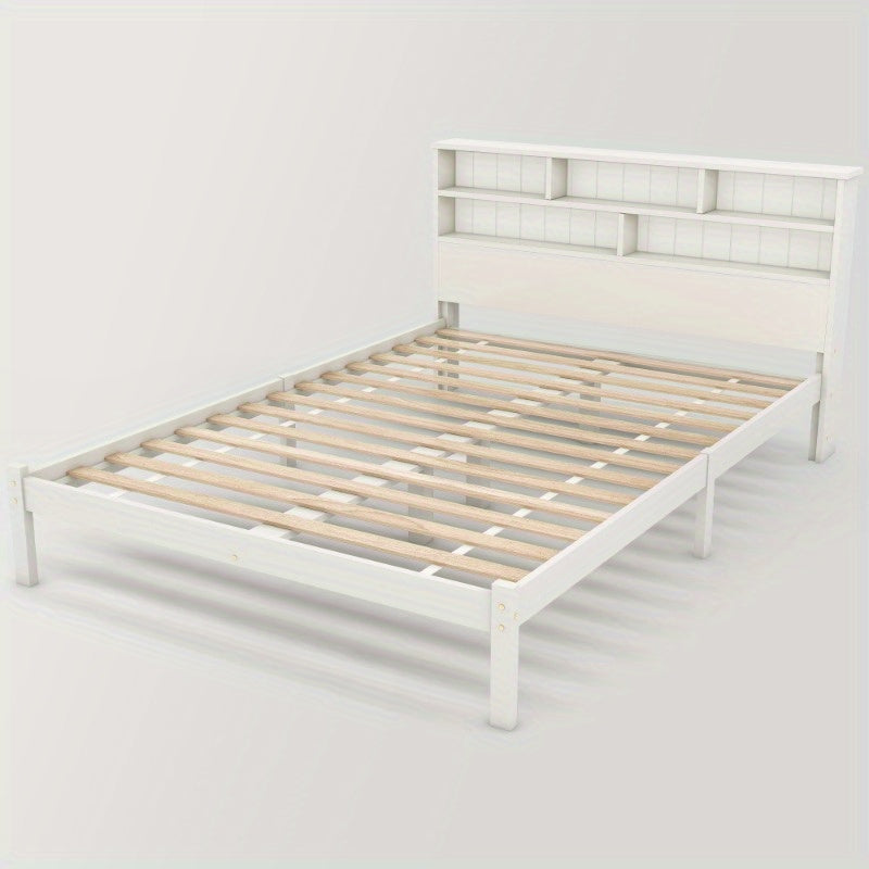 Uittrekbed 140x200 cm – Logeerbed – Opklapbed – Uitklapbed – Guestbed – Met Opberglades – Met Stevig Metalen Frame – Geen Assemblage Nodig