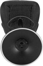 Barkruk Comfy Zwart - Met rugleuning - Stevig- Kunstleer - Set van 1 - Keuken - Barstoelen ergonomisch - Verstelbaar in hoogte - Zithoogte 60-82cm