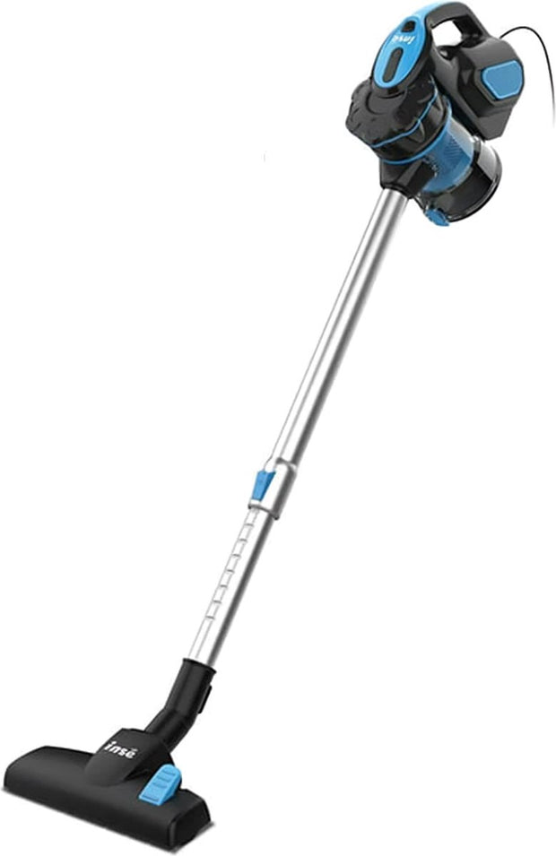 Corded Stick Vacuum Cleaner - Handheld Stick Vacuum Cleaner - Handheld Vacuum Cleaner Best Seller - Handheld Vacuum Cleaner - 18Kpa - 600W - 220V - 79dB - Black &amp; Blue