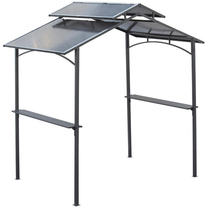Temporary, detachable outdoor canopy, patio tent, garden awning, suitable for picnics, parties, weddings and other lawn activities, Wedding Marquee, Party Shelter, Outdoor Pavilion, Portable Tent, Flameresistant Roof, Terrace