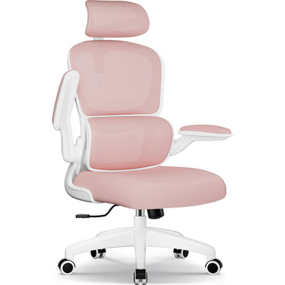 Office Chair with Adjustable Headrest, Armrests, and Lumbar Support, Load Capacity up to 150 kg