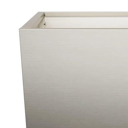 Plantenrek – Plantenstandaard – Bloemenrek – Plantentafel – Plantenhouder – 2 stuks – Cortenstaal – 35x35x75 cm – Weerbestendig – Duurzaam