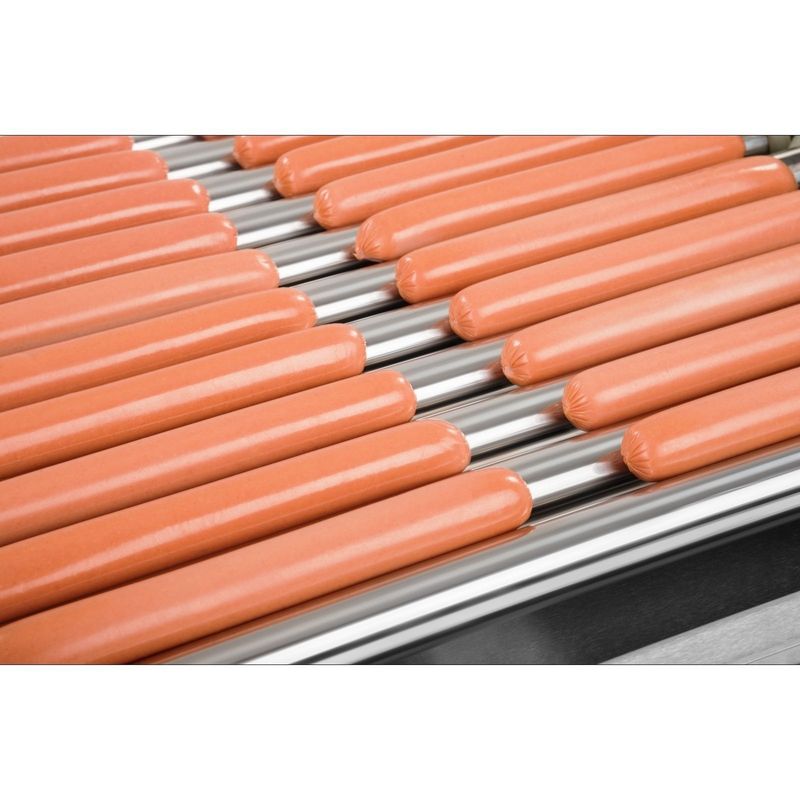 Roller Grill with a Cover, Roller Grill Heater for Steamers, 11 Rollers