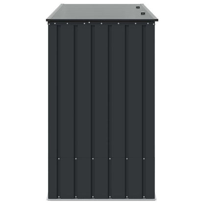 Grote Tuinkist – Tuinopbergbox – Opslagbox – Buitenbox – Opbergkist – Zwart Stalen Materiaal – 214x82x132 cm – Robuust & Weerbestendig