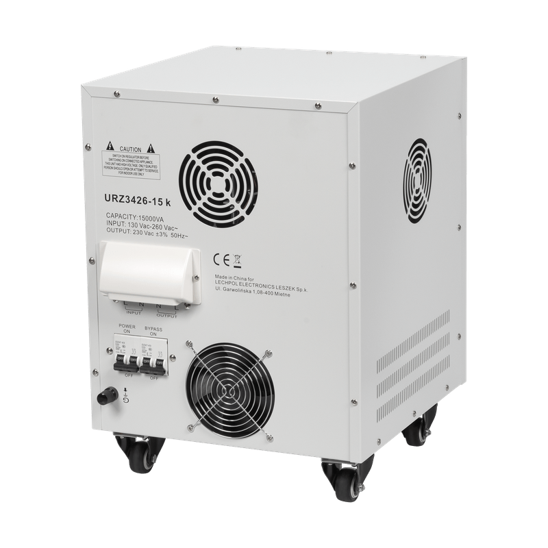 Spanningsregelaar – Spanningsstabilisator – Stabilisator – Voltage Regulator – Automatische Spanningsregelaar – 15.000 VA Vermogen – Servo Motor Technologie