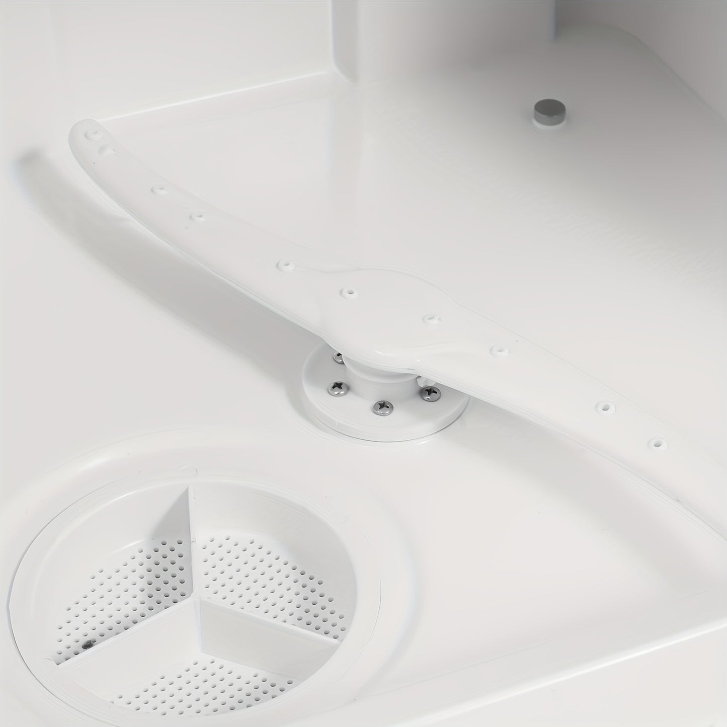 Inbouwtrimkit Vaatwasser – Vaatwasser Accessoire – Vaatwasser Onderdeel – Afwerkingskit Vaatwasser – Vaatwasser Frame – Wit Modern Design – 45×45×38 cm – Duurzaam Metaal & Eenvoudige Montage