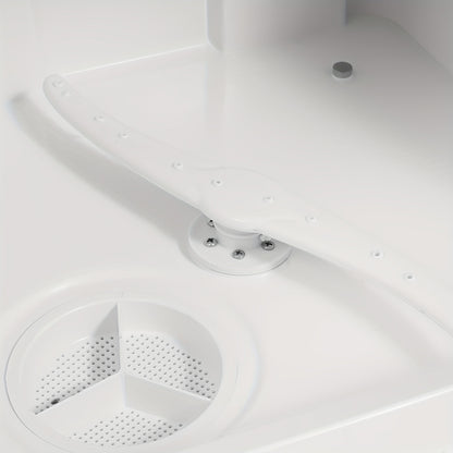 Inbouwtrimkit Vaatwasser – Vaatwasser Accessoire – Vaatwasser Onderdeel – Afwerkingskit Vaatwasser – Vaatwasser Frame – Wit Modern Design – 45×45×38 cm – Duurzaam Metaal & Eenvoudige Montage