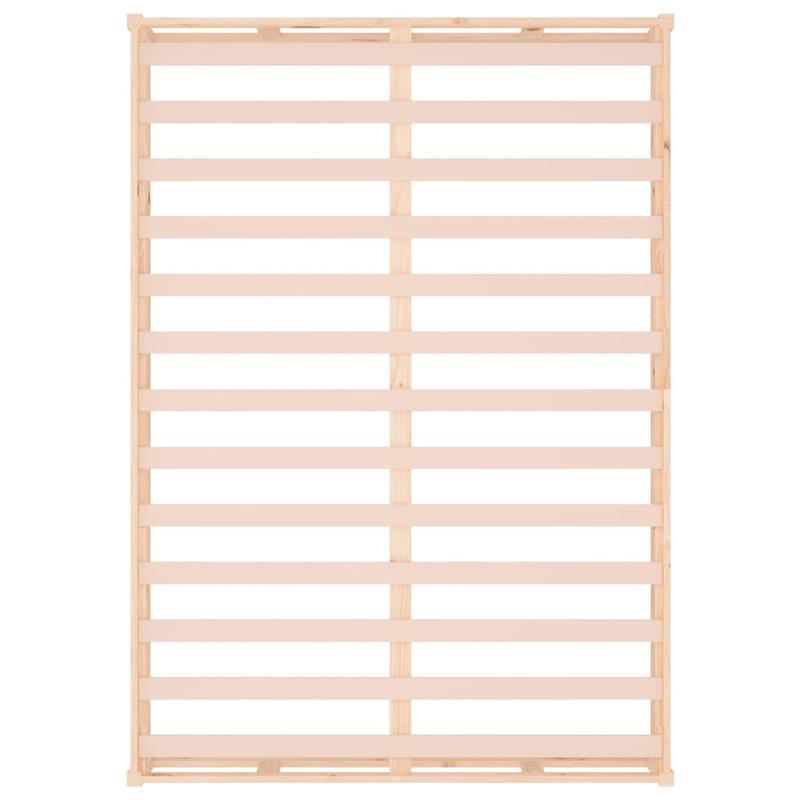 Modern Minimalist Bed Frame Queen Size (140x200cm) - Heavy-Duty Hardwood Construction, Easy Assembly, Sturdy Wooden Slats, Tool-Free Setup for Contemporary Bedrooms - Ideal for Guest Rooms & Master Suites, Simple Design Bed